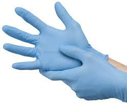 Extra Tough Nitrile Gloves - Powder-Free, Large